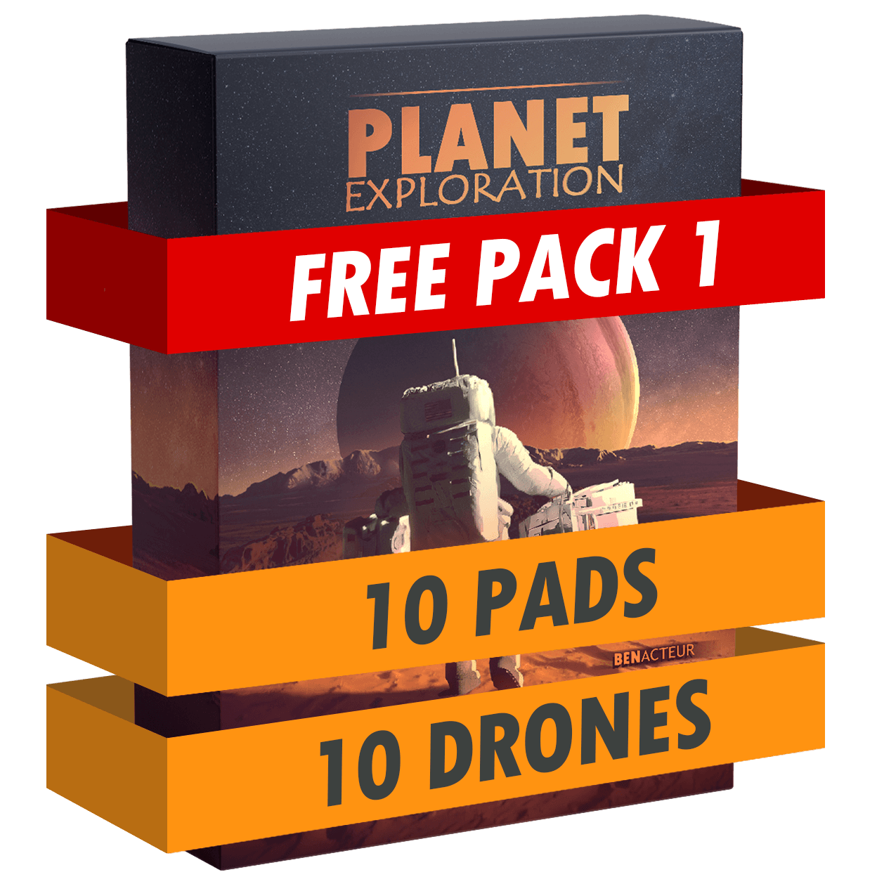 PLANET Exploration Free Pack 1 Pads&Drones